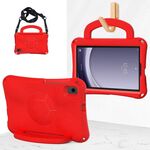 Per Samsung Galaxy Tab A9 8.7 SM-X110/X115 Custodia per tablet antiurto in EVA a forma di calcio (rosso)