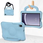 Per Samsung Galaxy Tab A9 8.7 SM-X110/X115 Custodia per tablet antiurto in EVA a forma di calcio (azzurro)