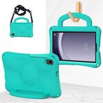 Per Samsung Galaxy Tab A9 8.7 SM-X110/X115 Custodia per tablet antiurto in EVA a forma di calcio (verde menta)
