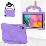 Per Samsung Galaxy Tab A 8.0 T290/T295 Custodia per tablet antiurto in EVA a forma di calcio (viola chiaro)