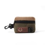 Borsa da ciclismo per esterni in velluto a coste Borsa da appendere per auricolari Borsa sportiva per riporre portatile Gancio per borsa universale