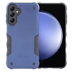 Per Samsung Galaxy S23 FE 5G Custodia per telefono armatura antiurto antiscivolo (blu)