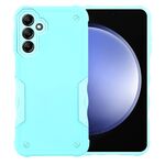 Per Samsung Galaxy S23 FE 5G Custodia per telefono armatura antiurto antiscivolo (verde menta)