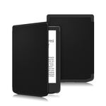 Per PocketBook Verse Pro Custodia per tablet intelligente in pelle con rotelle di tensione in tinta unita (nera)