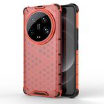 Per Xiaomi 14 Custodia per telefono a nido d'ape ultra antiurto (rossa)