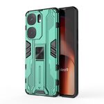 Custodia per telefono TPU ibrida per PC Supersonic Armor per vivo iQOO Neo 9 Pro / Neo 9 (verde)
