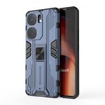 Custodia per telefono TPU ibrida per PC Supersonic Armor per vivo iQOO Neo 9 Pro / Neo 9 (blu)