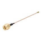 Cavo adattatore da femmina IPX a GG1732 SMA maschio RG178, lunghezza: 15 cm