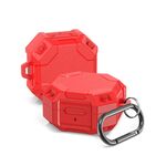Custodia per auricolari Bluetooth in TPU per Samsung Galaxy Buds Live/Buds Pro (rosso)