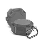 Custodia per auricolari Bluetooth in TPU per Samsung Galaxy Buds Live/Buds Pro (grigio)