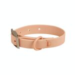 Collare per cani con anello in PVC per animali domestici, taglia: S (rosa)