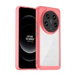 Per Xiaomi 14 Custodia per telefono in TPU ibrido acrilico serie ultra colorata (rossa)