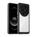 Per Xiaomi 14 Custodia per telefono in TPU ibrido acrilico serie ultra colorata (nera)