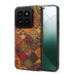 Per Xiaomi 14 Pro Custodia per telefono TPU serie Four Seasons Flower Language (giallo autunno)