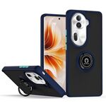 Per OPPO Reno11 Pro Global Q Shadow 1 Series TPU + custodia per PC con anello (blu reale)