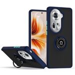 Per OPPO Reno11 Global Q Shadow 1 Series TPU + custodia per PC con anello (blu reale)