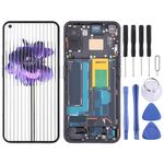 For Nothing Phone1 A063 Digitalizzatore schermo LCD assemblaggio completo con cornice (nero)
