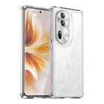 Per OPPO Reno11 Pro Custodia per telefono in TPU ibrida acrilica serie colorata globale (trasparente)