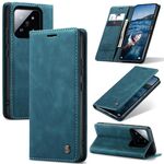 Per Xiaomi 14 Pro CaseMe 013 Custodia per telefono in pelle con vibrazione orizzontale multifunzionale (blu)