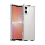 Per Sony Xperia 5 V Custodia per telefono ibrida in TPU acrilico serie colorata (trasparente)