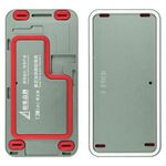 Per iPhone 13 mini cornice dello schermo LCD stampo per rimozione colla per riscaldamento sotto vuoto con supporto