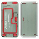 Per iPhone 13 Cornice dello schermo LCD Stampo per rimozione colla per riscaldamento sotto vuoto con supporto