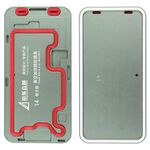Per iPhone 14 Cornice dello schermo LCD Stampo per rimozione colla per riscaldamento sotto vuoto con supporto