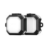 Custodia protettiva per auricolari wireless serie Samsung Galaxy Buds 2/2 Pro / Buds FE DUX DUCIS SECD (nera)
