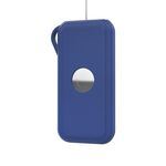 Per accessori Apple Vision Pro Custodia protettiva per batteria Custodia in silicone per batteria (blu scuro)