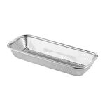 Armadietto per sterilizzazione da cucina Organizer per posate Vassoio di drenaggio in acciaio inossidabile per uso domestico, modello: cestino per bacchette perforato