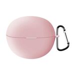 Custodia protettiva in silicone liquido per auricolari Huawei FreeClip (rosa)