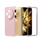 Custodia per telefono antiurto con vernice diamantata smerigliata per OPPO Find N3 PC (rosa)