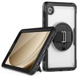 Custodia per tablet con supporto per giradischi a nido d'ape per Samsung Galaxy Tab A9 (trasparente)