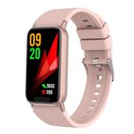 Smart Watch con schermo a colori TK72 da 1,47 pollici, supporto per frequenza cardiaca/pressione sanguigna/ossigeno nel sangue/monitoraggio dello zucchero nel sangue (rosa)
