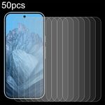 Per Google Pixel 9 Pellicola in vetro temperato 50 pezzi 0,26 mm 9H 2,5D