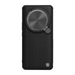 Per Xiaomi 14 Ultra NILLKIN Custodia per telefono in nylon con supporto di protezione per obiettivo testurizzato (nero)