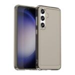 Custodia per telefono TPU serie Candy per Samsung Galaxy S24 5G (grigio trasparente)