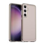 Per Samsung Galaxy S24+ 5G Custodia per telefono TPU serie Candy (grigio trasparente)