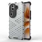 Per OPPO Reno11 Pro Custodia per telefono antiurto a nido d'ape globale (bianca)