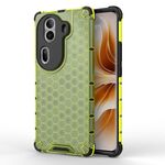 Per OPPO Reno11 Pro Custodia per telefono antiurto globale a nido d'ape (verde)