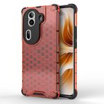 Per OPPO Reno11 Pro Custodia per telefono antiurto globale a nido d'ape (rossa)