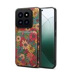 Per Xiaomi 14 Pro Custodia per telefono con doppio slot per scheda (verde primavera)