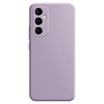 Per Samsung Galaxy S24+ 5G Custodia per telefono in silicone liquido imitazione (viola chiaro)