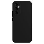 Per Samsung Galaxy S24+ 5G Custodia per telefono in silicone liquido imitazione (nera)