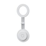 Lampada tascabile per foto portatile con luce di riempimento magnetica per cellulare (bianca)