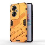 Per OPPO Reno11 F 5G Global Punk Armor 2 in 1 PC + custodia per telefono in TPU con supporto (arancione)