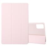 Per Lenovo Tab M11/Xiaoxin Pad 11 2024 Custodia tablet in pelle siliconica ripiegabile (rosa)