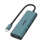 Onten UC119 HUB USB 5 in 1 da USB-C / Type-C a USB a 4 porte con ingresso 5V