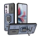 Per OPPO Reno11 F 5G Global Sliding Camshield TPU + Custodia per telefono antiurto per PC con supporto (blu)