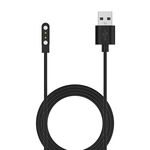 Cavo di ricarica magnetico per OnePlus Nord Watch Smart Watch, lunghezza: 1 m (nero)